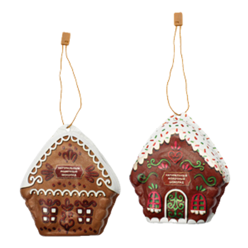 Фигура из молочного шоколада "ПРЯНИЧНЫЙ ДОМИК" 50 г