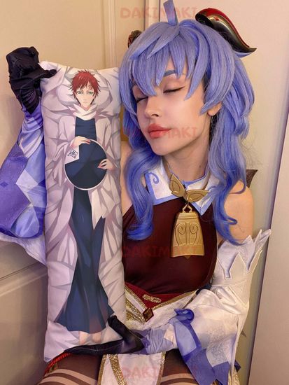 Мини дакимакура Гаара из Наруто арт. M0318, 60х20 см