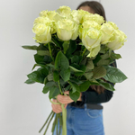 Букет из 15 белых роз