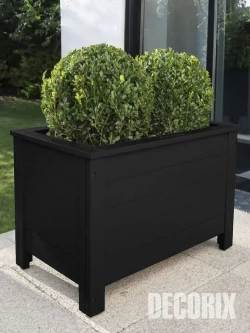 Грунтовка черная в баллончике матовая акриловая - аэрозольный грунт Decorix объем 520 мл