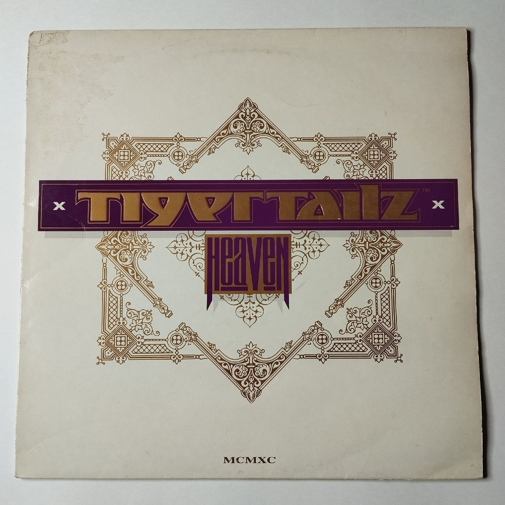 Винтажная виниловая пластинка LP Tigertailz Heaven (UK 1990) 45 RPM Maxi Single