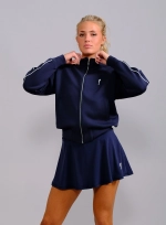 Женская куртка Court Zip Sweater (Navy/White) AW-137-001