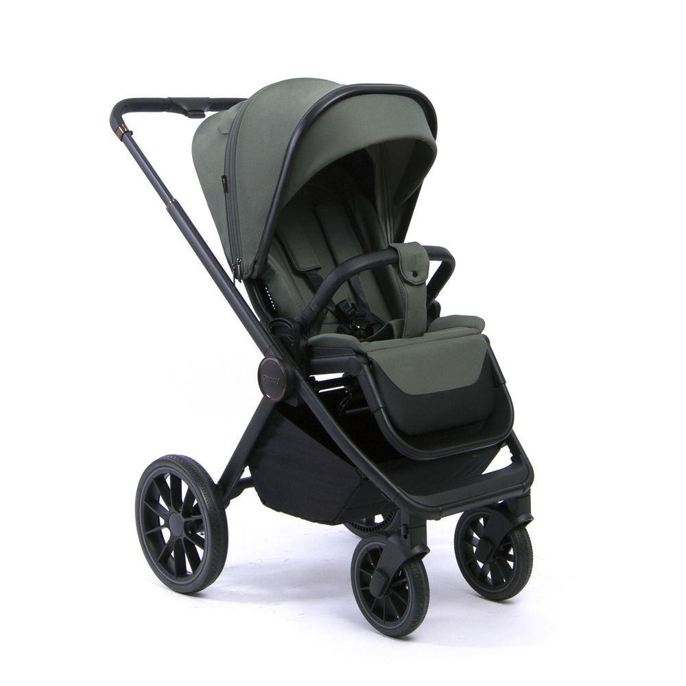 Коляска 2 в 1 Peppy Monaco Chrome