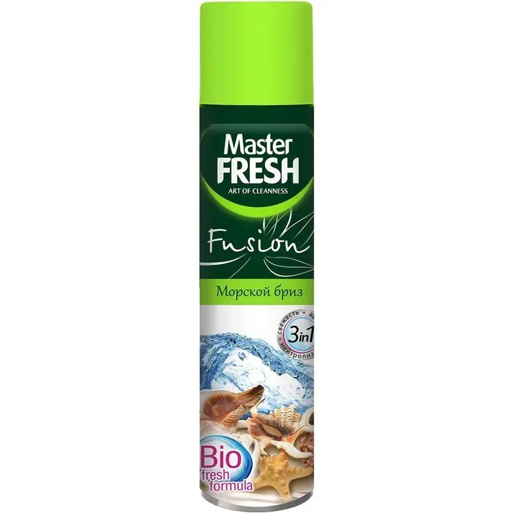 Освежитель воздуха 300мл Master FRESH Морской бриз