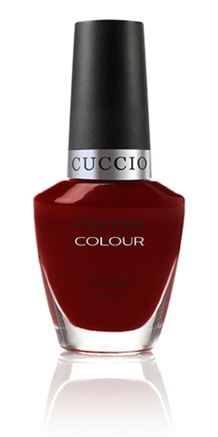 Лак Cuccio Colour, Red eye to Shanghai, 13 мл.
