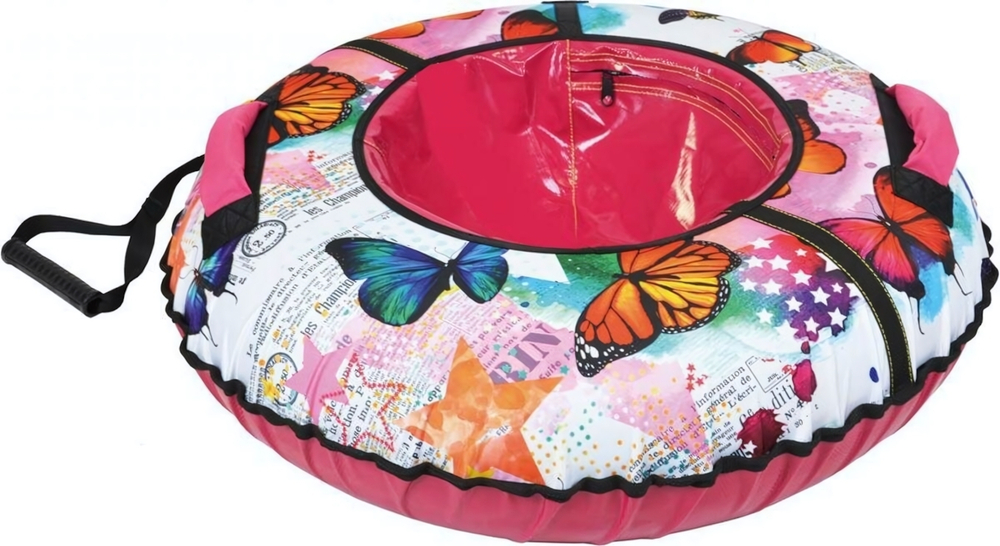 Тюбинг D-950 мм принт, с бабочками