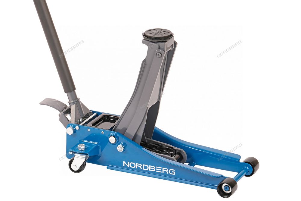 NORDBERG (N32032) Домкрат подкатной 3,2 т, супернизкий подхват, педаль
