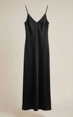 Платье комбинация "Богиня" в черном