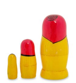 Народные промыслы МР-10/ 1 Матрешка 3-кукольная А (Семеновская)