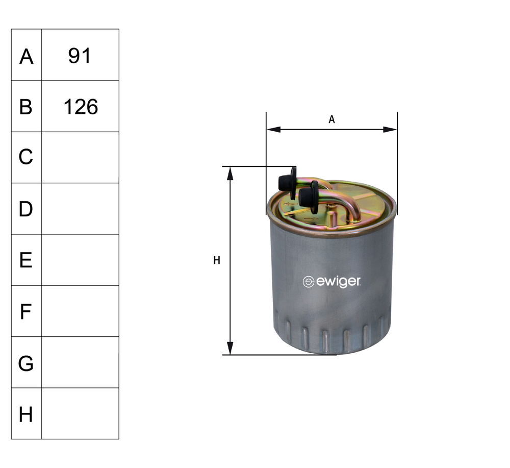 EWIGER - EW111060196-EWI - Fuel Filter