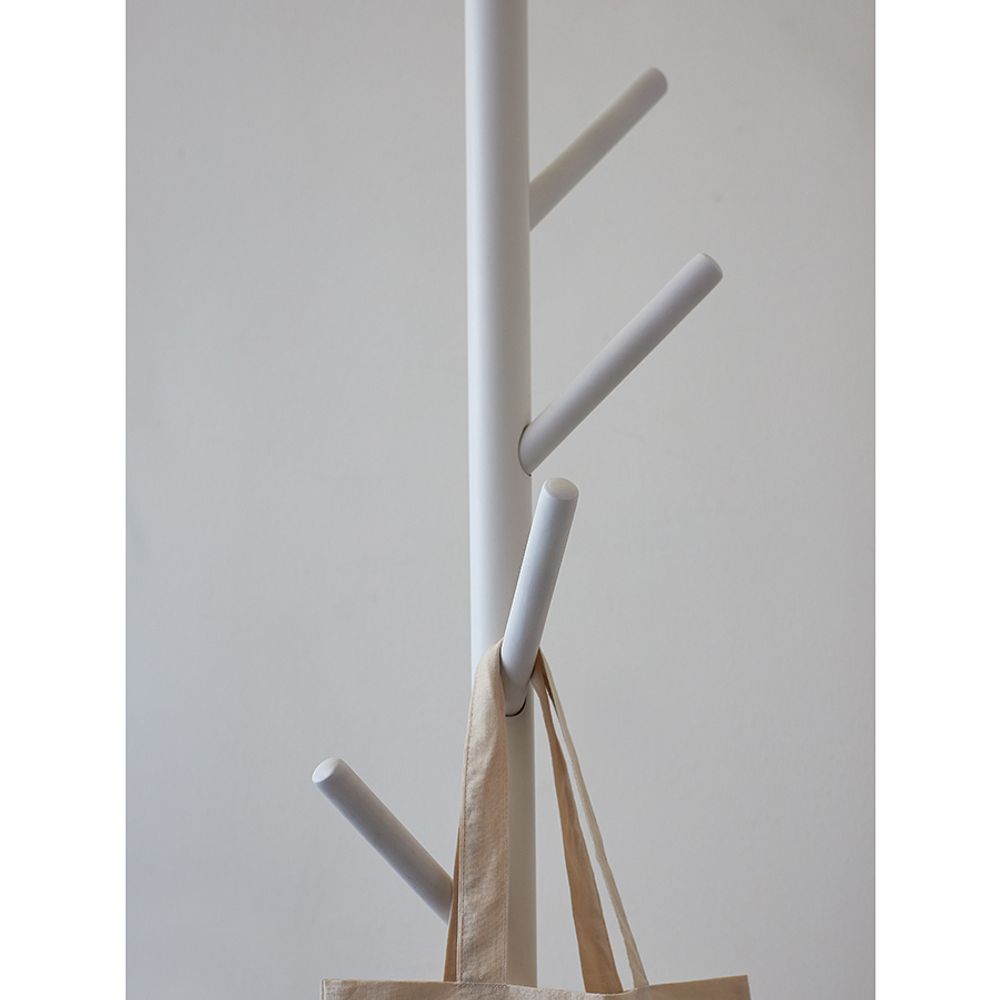 Вешалка напольная Forsty, 173 см, белая