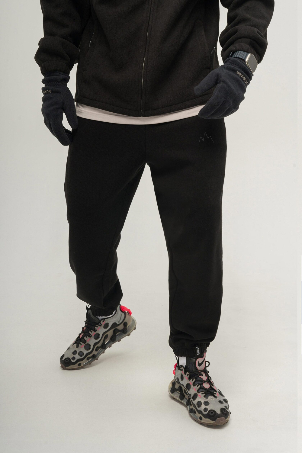 Брюки трикотажные KUL'TURA "Fleece 400GR" Чёрный