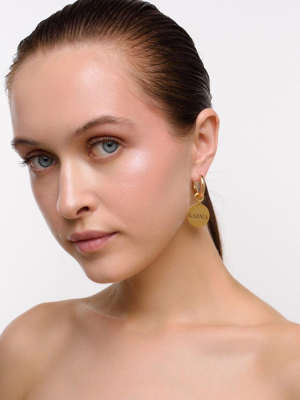 Серьги "Karma" Gold
