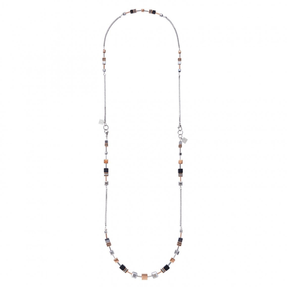 Колье-трансформер 4-in-1 сотуар Coeur de Lion Rosegold-Silver 5008/10-1631