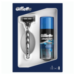 Gillette MACH-3 Станок д/бритья с 1касс. + Гель д/бр Экстракомфорт 75мл