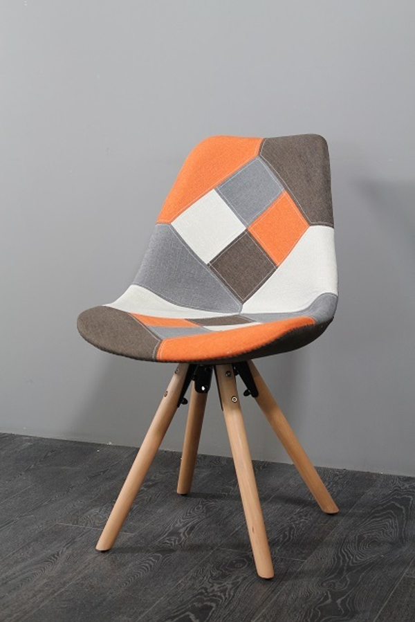 СТУЛ ПЭЧВОРК 8078 ОРАНЖЕВЫЙ