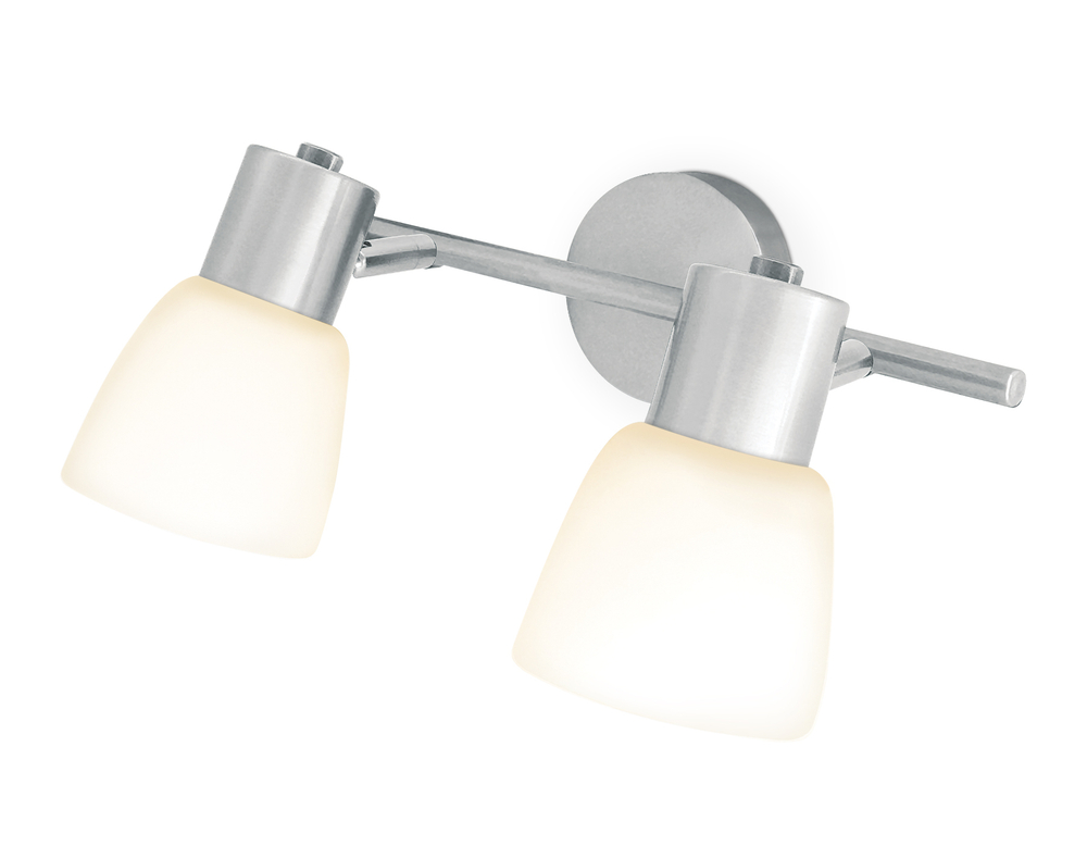 TR3963/2 CH/FR хром/белый матовый E27*2 max 40W 200*105*200