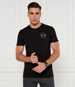 Футболка La Martina - черный(ZMR006 JS206)