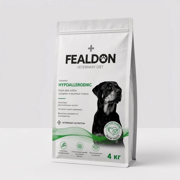 Сухой корм для собак Fealdon HYPOALLERGENIC средних и крупных пород