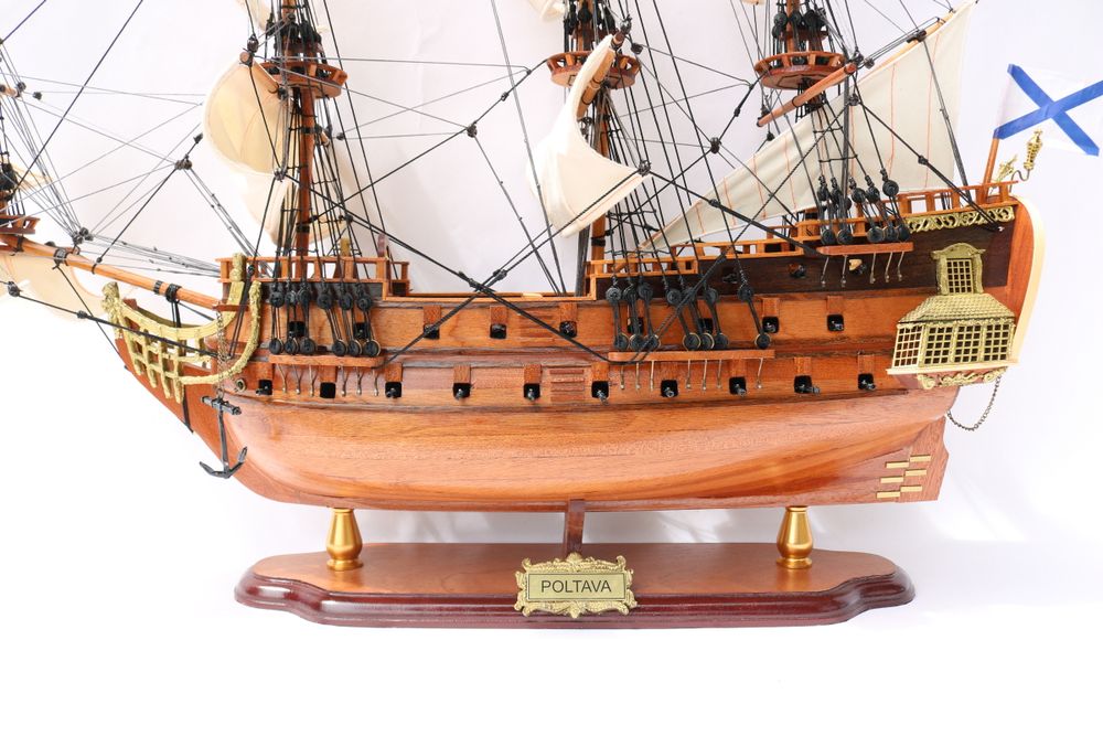 Van Der Heijden Модель парусника Полтава, Россия