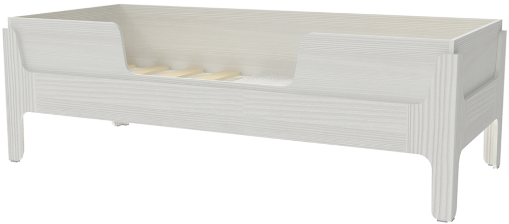 Кровать односпальная КарИВи Лотос  Белое Дерево Белое Дерево