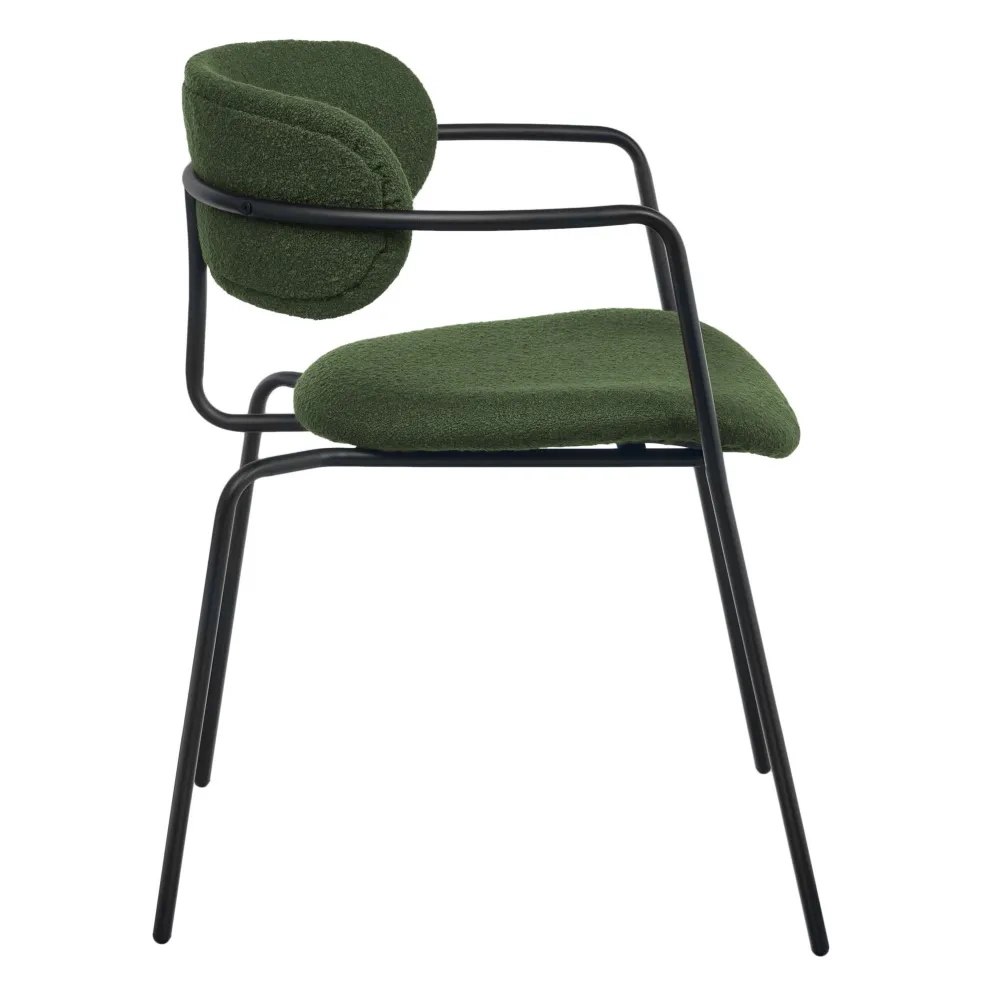 Стул Bradex Home Ant букле зелёный