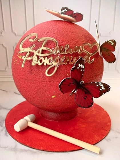 Торт шар №208 (ВК)