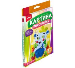 Plastilindən şəkil Lori Мишка-Сладкоежка