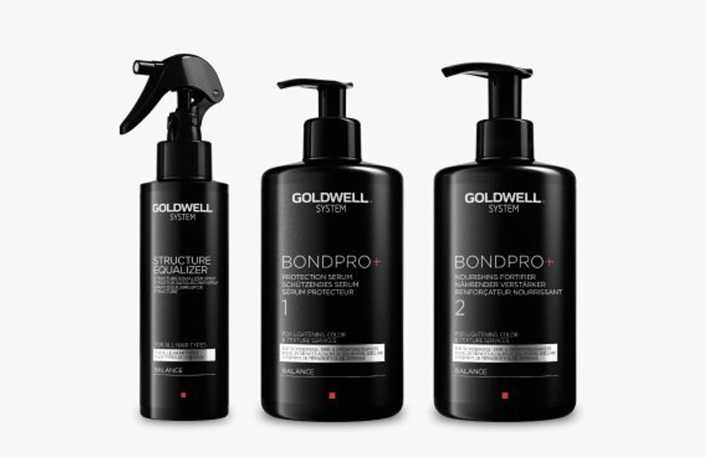 Goldwell System Bondpro+ Professional Kit - Набор (Усилитель 2x500 мл + Сыворотка 1х500 мл)