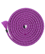 Нейлоновая скакалка для художественной гимнастики Cinderella Lurex Purple, 3м
