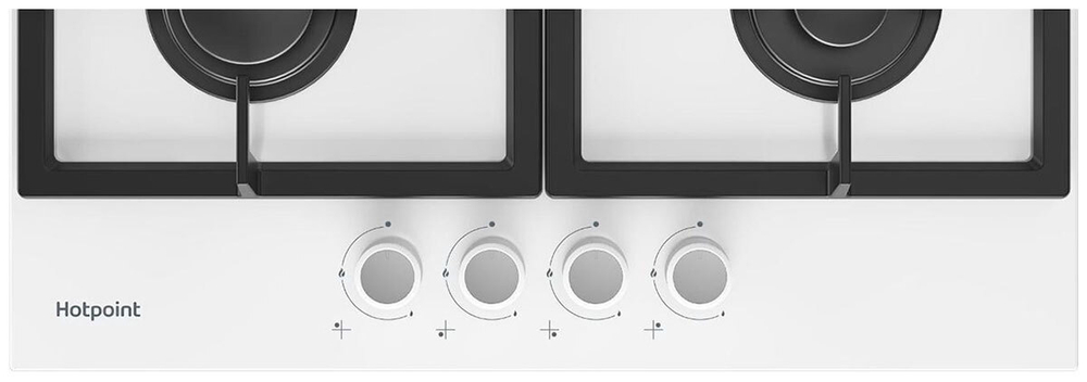 Варочная панель газовая HOTPOINT HG 61F/WH