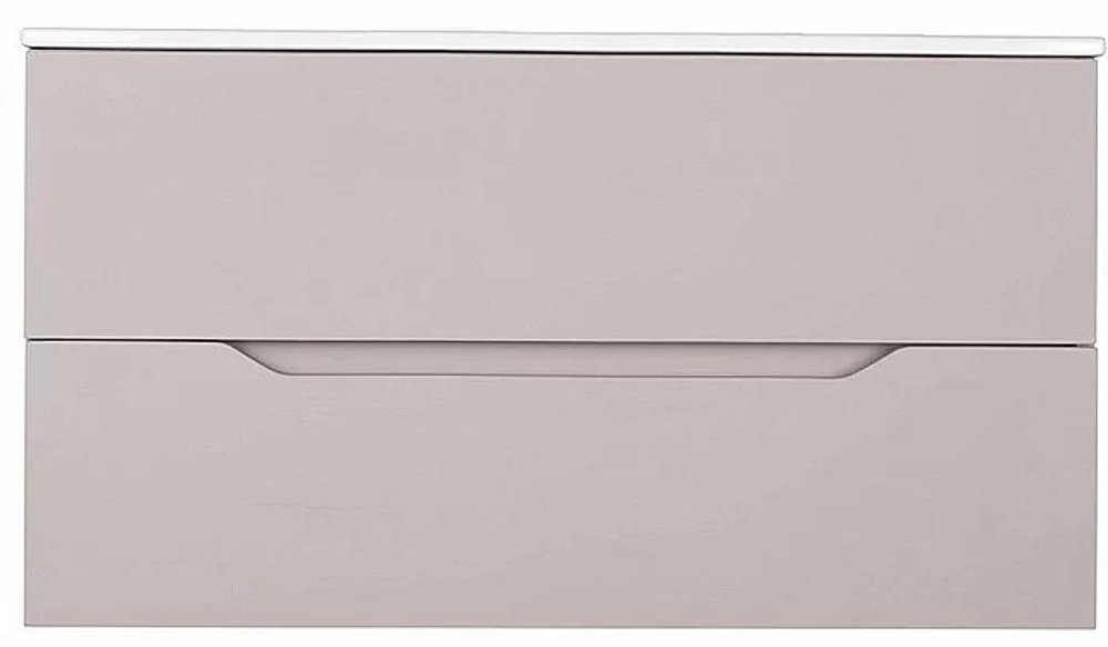 Тумба с раковиной Orange Line Li-100TuL+Ra латте матовый