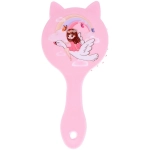 Расческа массажная детская «ДРУЖБА», микс 4 дизайна, 16*8см (пакет с подвесом)●