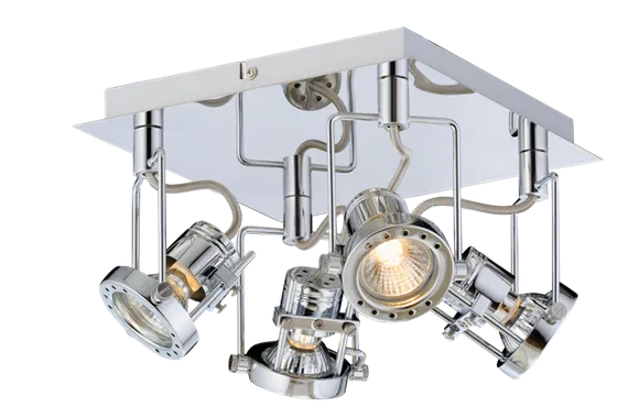 8016-04/F102 CH (1/4) Люстра