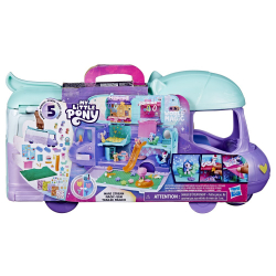 My Little Pony - Мини мир Волшебный автобус пони набор + 5 фигурок F7650 / артикул   F7650  / GTIN 5010994199197