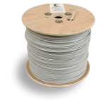 Кабель витая пара U/UTP 5e кат. 2 пары Cabeus UTP-2P-Cat.5e-SOLID-GY