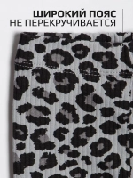 Леопардовый костюм для девочки на лето
