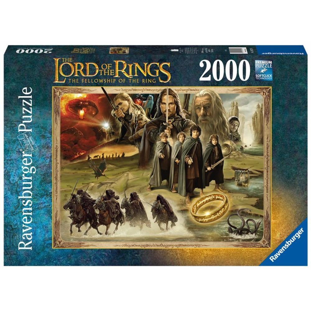 Пазл Ravensburger - Lord of the Rings 2000 шт. 169276