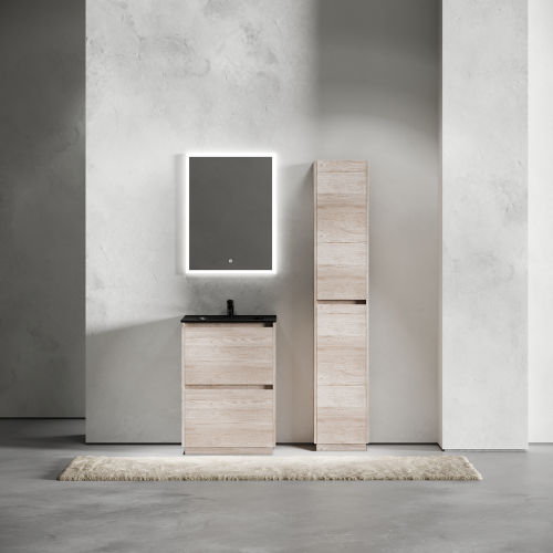 Тумба с раковиной Sancos Libra Floor 60 см LB60FEG дуб галифакс натуральный