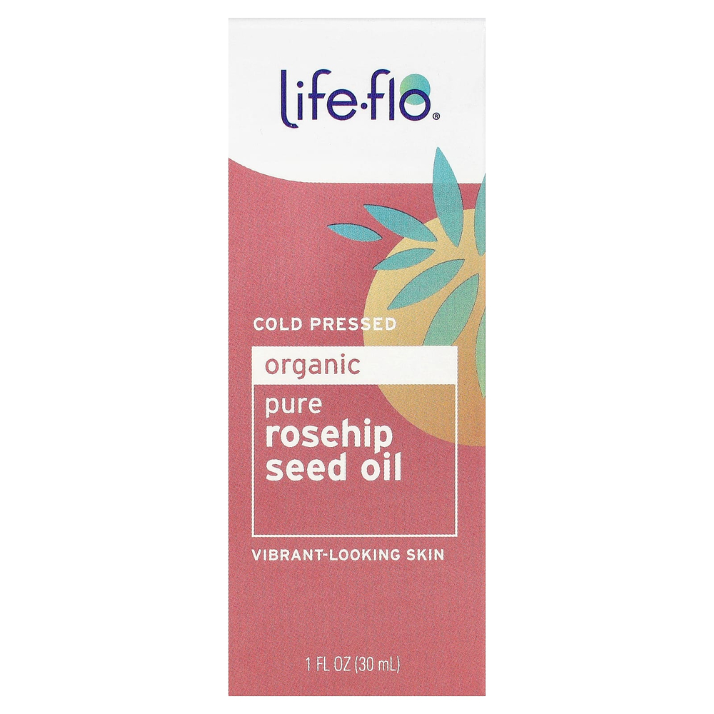 Life-flo, органическое чистое масло из семян шиповника, 30 м (1 жидк. унция)