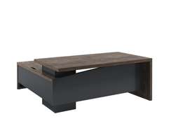 Стол правый 1800х2000х750 с опорной тумбой и блоком розеток T-18R.1000-02