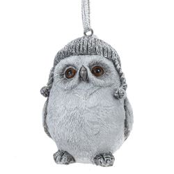 GAEM Изделие декоративное подвесное "Сова", L5 W4,5 H7 см, 4в.