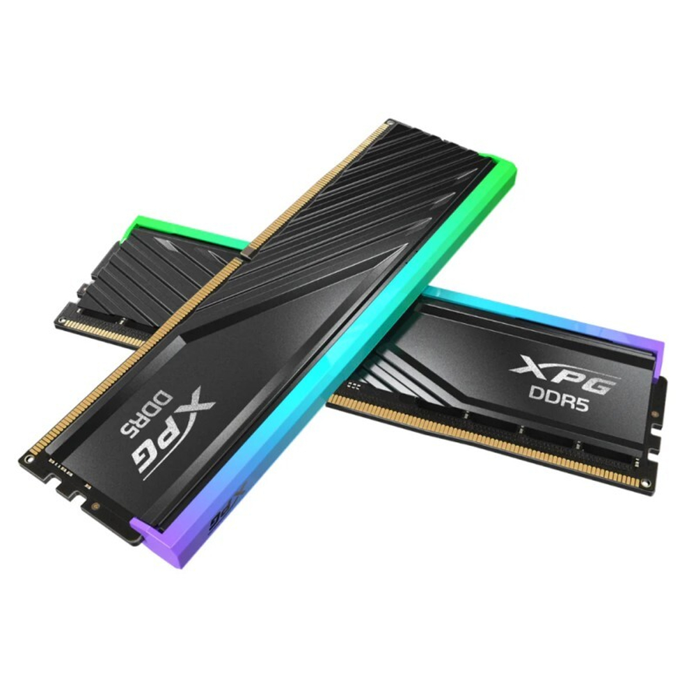 Оперативная память ADATA DDR5 DIMM 32GB 6000MHz (2*16GB) 34-38-38 BLACK RGB