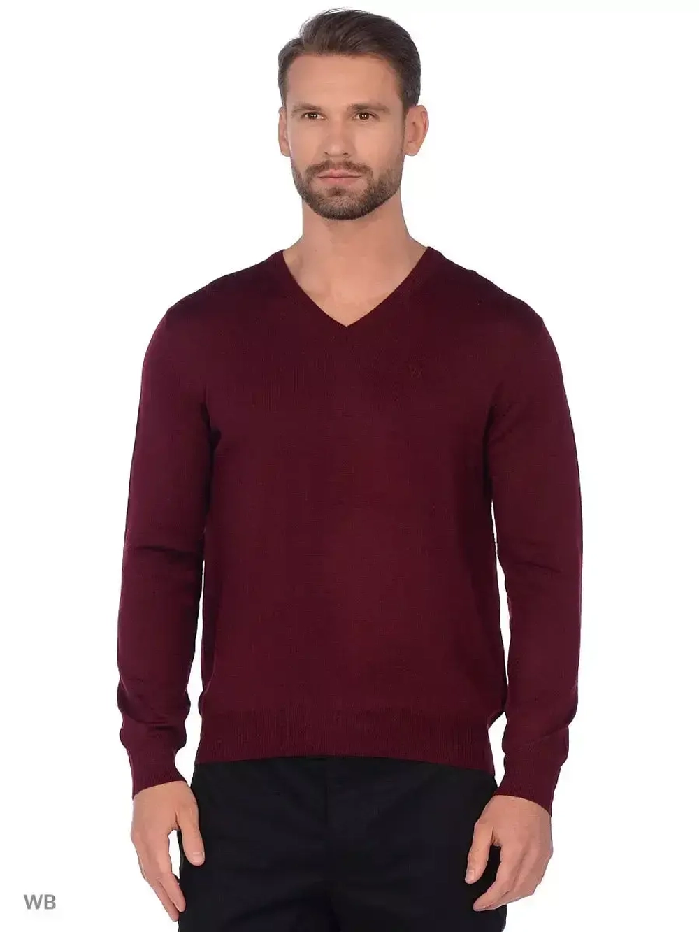 Пуловер джемпер с длинным рукавом