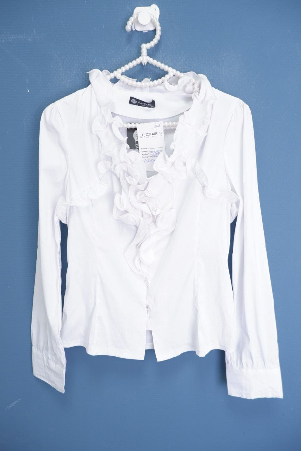 Блузка DarErNy белая 38 размер, новая