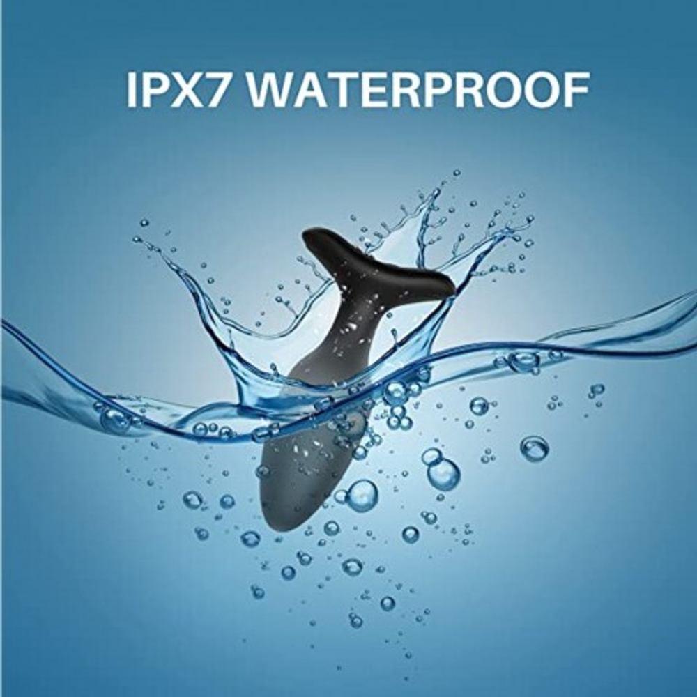 Анальная вибропробка Hush 2 второго поколения с управлением на расстоянии от Lovense (S: 38*100 мм.)