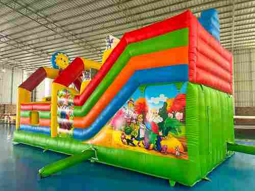 Коммерческий надувной батут «Добрая русская сказка 3», 8*4*5 м.