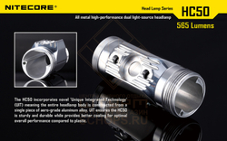 Фонарь налобный Nitecore HC50