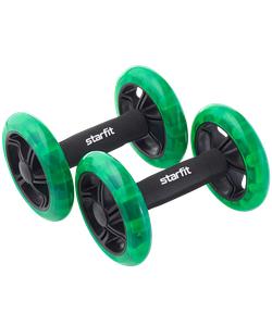 Ролики для пресса раздельные STARFIT Pro RL-107