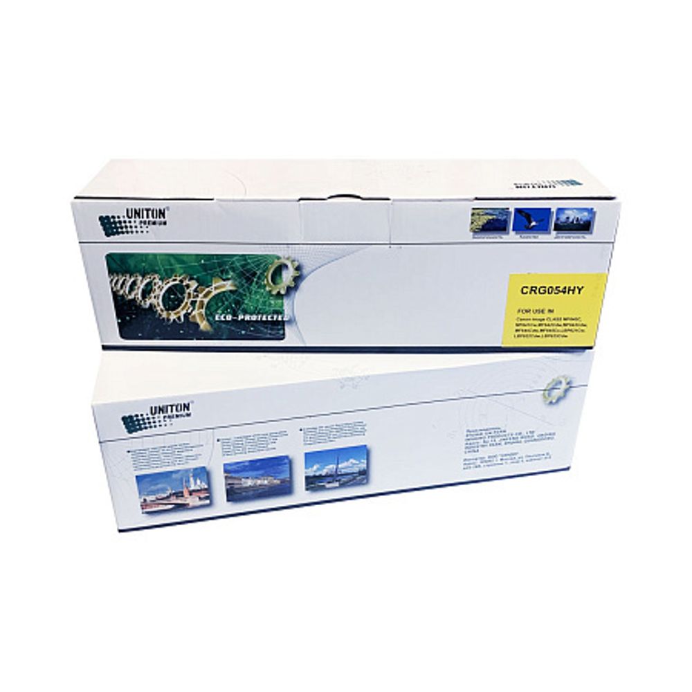 Картридж UNITON, аналог CANON 054HY для LBP-621/623/MF641/643/645 желтый (2,3K)